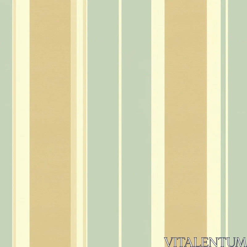 Beige, Cream, Pale Blue Vertical Stripes Pattern AI Image
