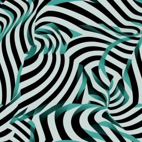 Turquoise Gradient Striped Pattern for Web and Textile Design