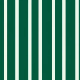 Green and White Striped Pattern - Seamless Design