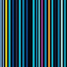 Colorful Vertical Stripes Pattern on Black Background