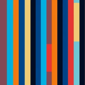 Colorful Vertical Stripes Pattern