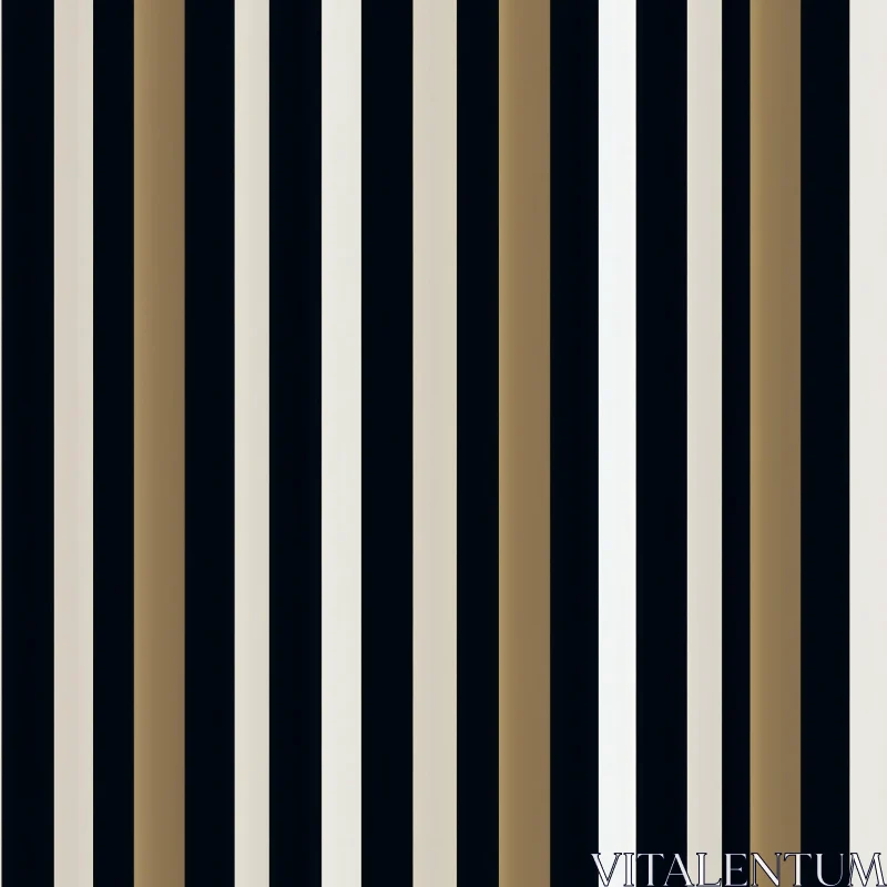 Monochrome Vertical Striped Pattern - Minimalistic Design AI Image