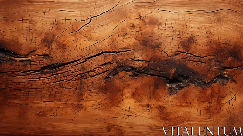 AI ART Rustic Wooden Texture Close-Up for Backgrounds and 3D Modeling
