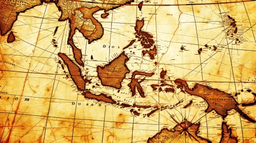 Discover the Enchanting Ancient Map of Southeast Asia