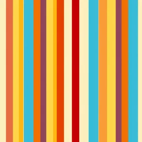 Colorful Vertical Stripes Pattern