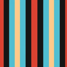 Colorful Vertical Stripes Seamless Pattern