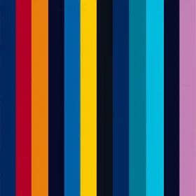 Colorful Abstract Painting with Stripes