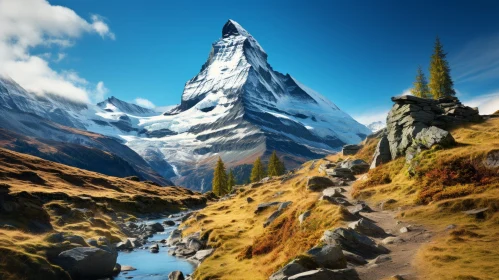Majestic Matterhorn: Alps' Legendary Mountain