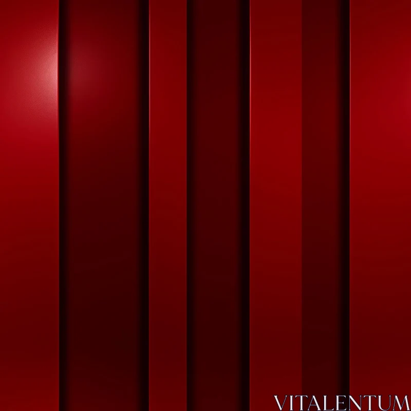 Red Vertical Stripes Background AI Image