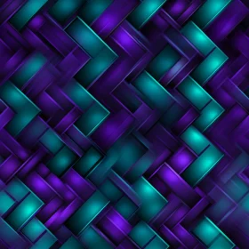 Blue and Purple Woven Rectangles Pattern