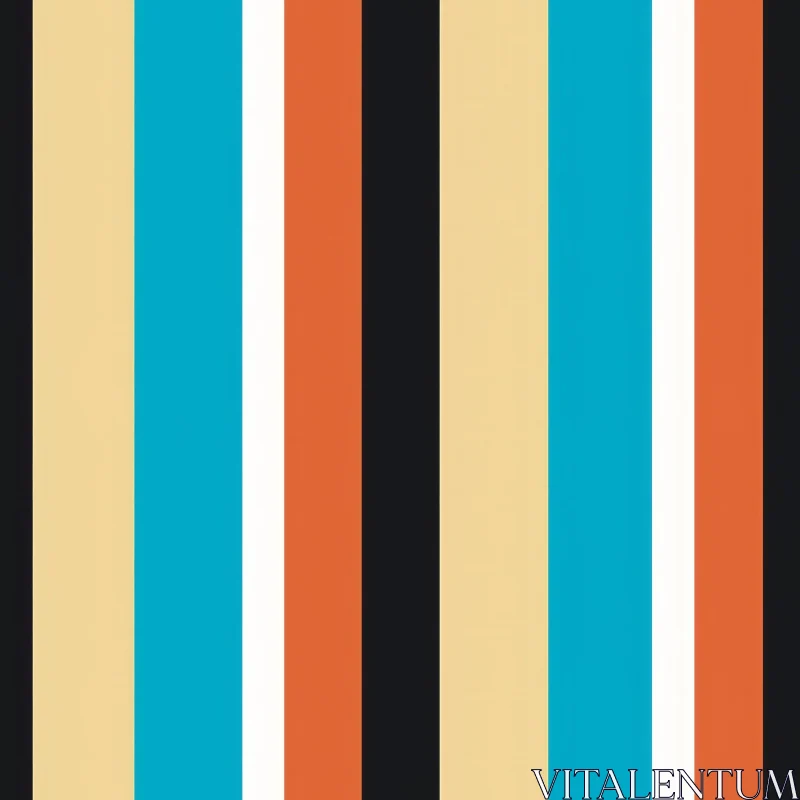 AI ART Colorful Vertical Stripes Background