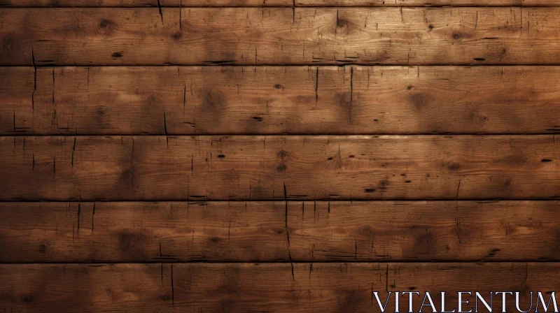 Detailed Wooden Texture Background AI Image