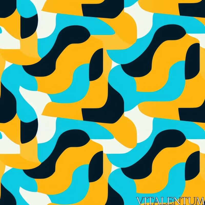 AI ART Colorful Abstract Vector Pattern