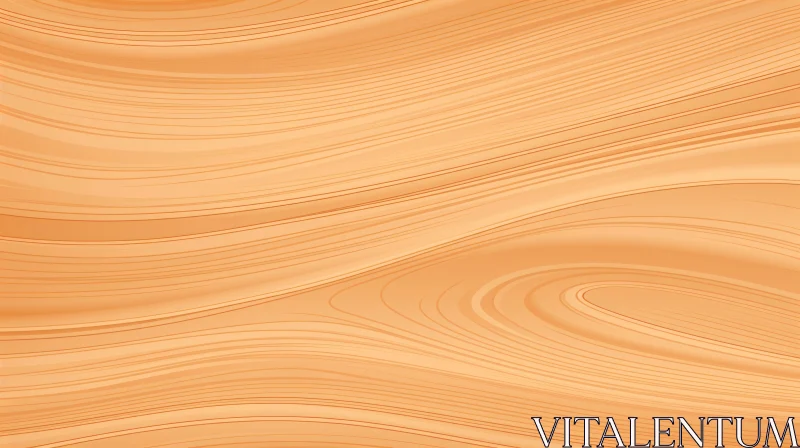 Light Brown Wooden Surface Close-Up AI Image