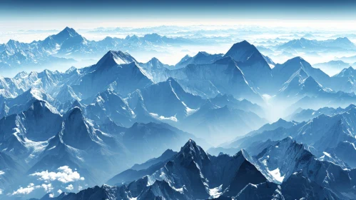 Majestic Himalayas: Stunning Mountain Landscape