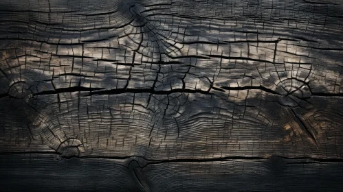 Charred Wood Texture Background for Design Projects