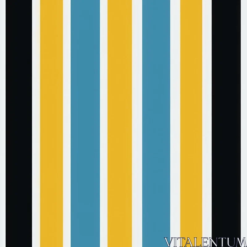 Simple Geometric Vertical Stripes Pattern AI Image