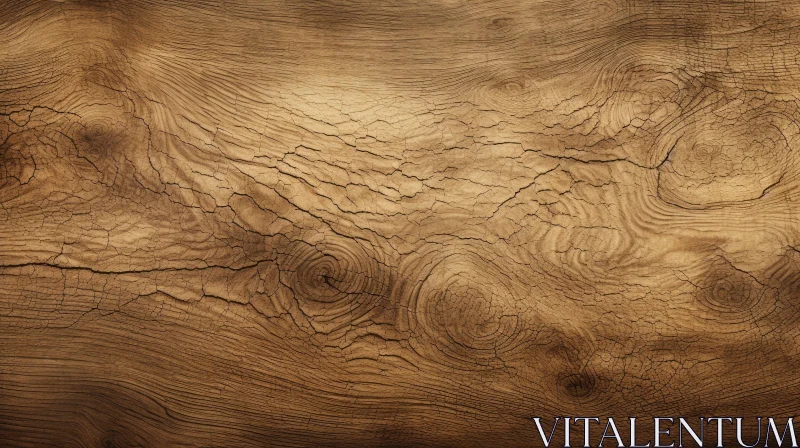 AI ART Dark Brown Wooden Surface Texture