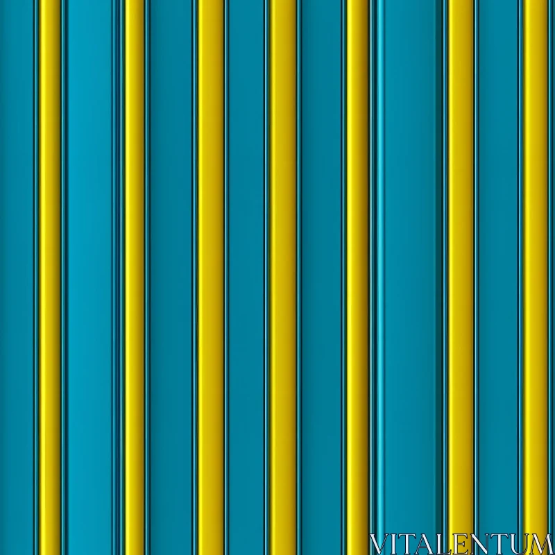 AI ART Blue and Yellow Striped Pattern | Background Texture