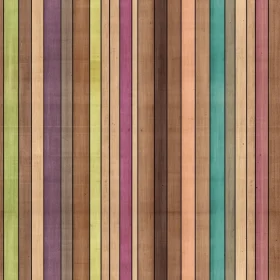 Pastel Wooden Fence Texture | Seamless Vertical Boards