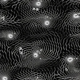 Abstract Black and White Seamless Pattern - Net Structure Design