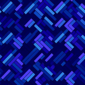 Blue and Purple Gradient Rectangles Pattern