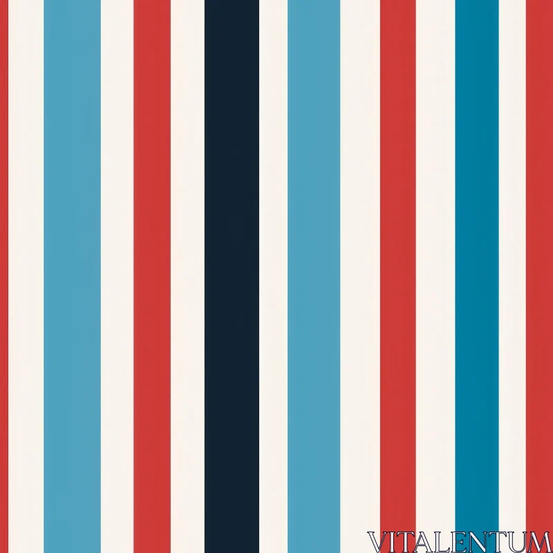 Geometric Vertical Stripes Pattern AI Image