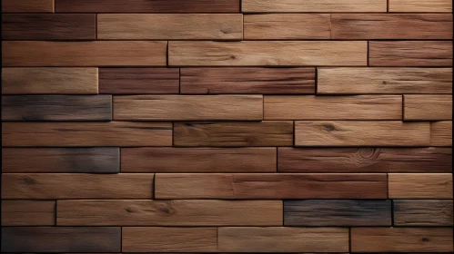 Warm Tone Wooden Wall Texture