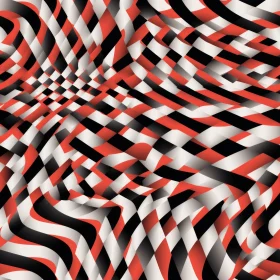 Colorful Abstract Stripes Pattern