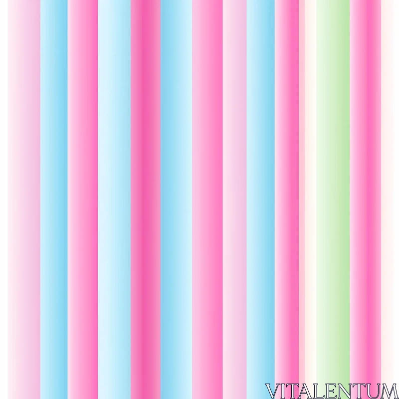 Pastel Vertical Stripes Seamless Pattern for Websites AI Image
