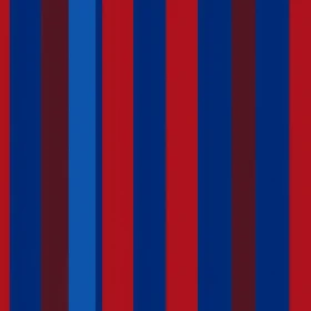 FC Barcelona Flag Colors Striped Pattern