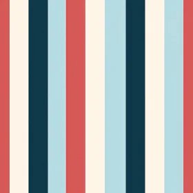 Blue Pink Navy Vertical Stripes Seamless Pattern