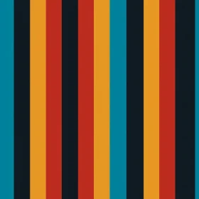 Colorful Vertical Stripes Pattern