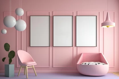 Captivating Pink Frames in a Futuristic Victorian Setting