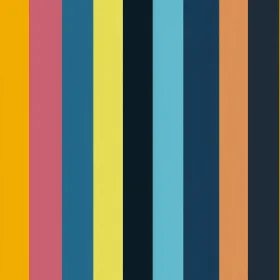 Colorful Vertical Stripes Background