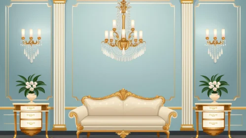 Elegant Luxurious Living Room Design