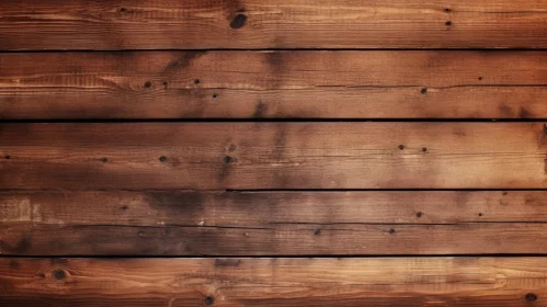 Rustic Wooden Fence Close-Up