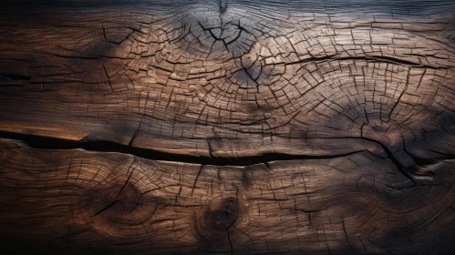 Dark Brown Wood Texture - Rustic and Aged Beauty