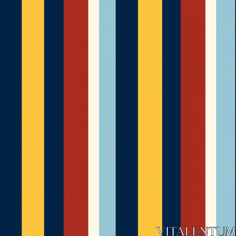 Colorful Vertical Stripes Pattern
