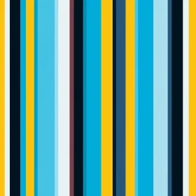 Blue and Yellow Vertical Stripes Pattern for Design