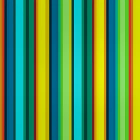 Colorful Abstract Painting with Vertical Stripes - Cheerful Artwork