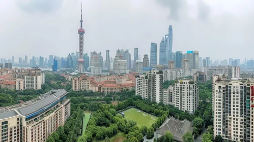 Shanghai Skyline: Urban Marvels of China's Architectural Landscape