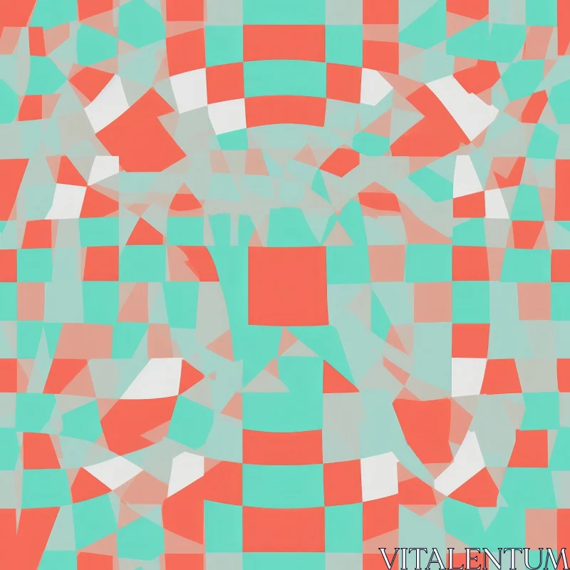 Colorful Abstract Background Pattern AI Image