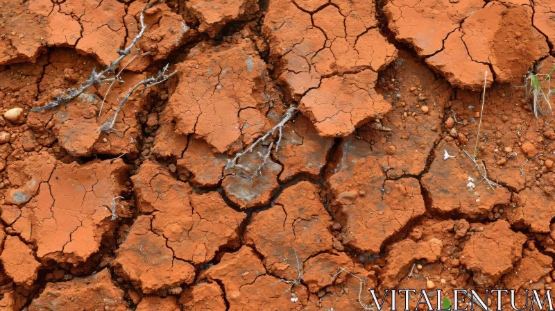 Cracked Earth: A Captivating Natural Phenomenon AI Image