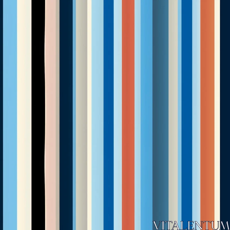 Colorful Vertical Stripes Pattern for Background Design AI Image