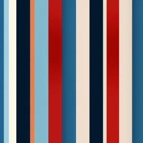 Colorful Vertical Stripes Pattern