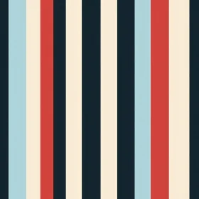 Retro Vertical Stripes Pattern - Ideal for Websites and Social Media