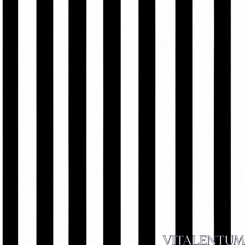 AI ART Monochrome Vertical Stripes Pattern | Abstract Design