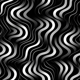 Monochrome Stylish Pattern | Vector Illustration