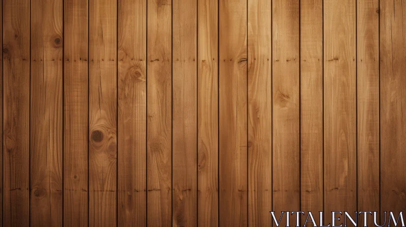 Rustic Wooden Fence Texture - Weathered Planks and Knots AI Image